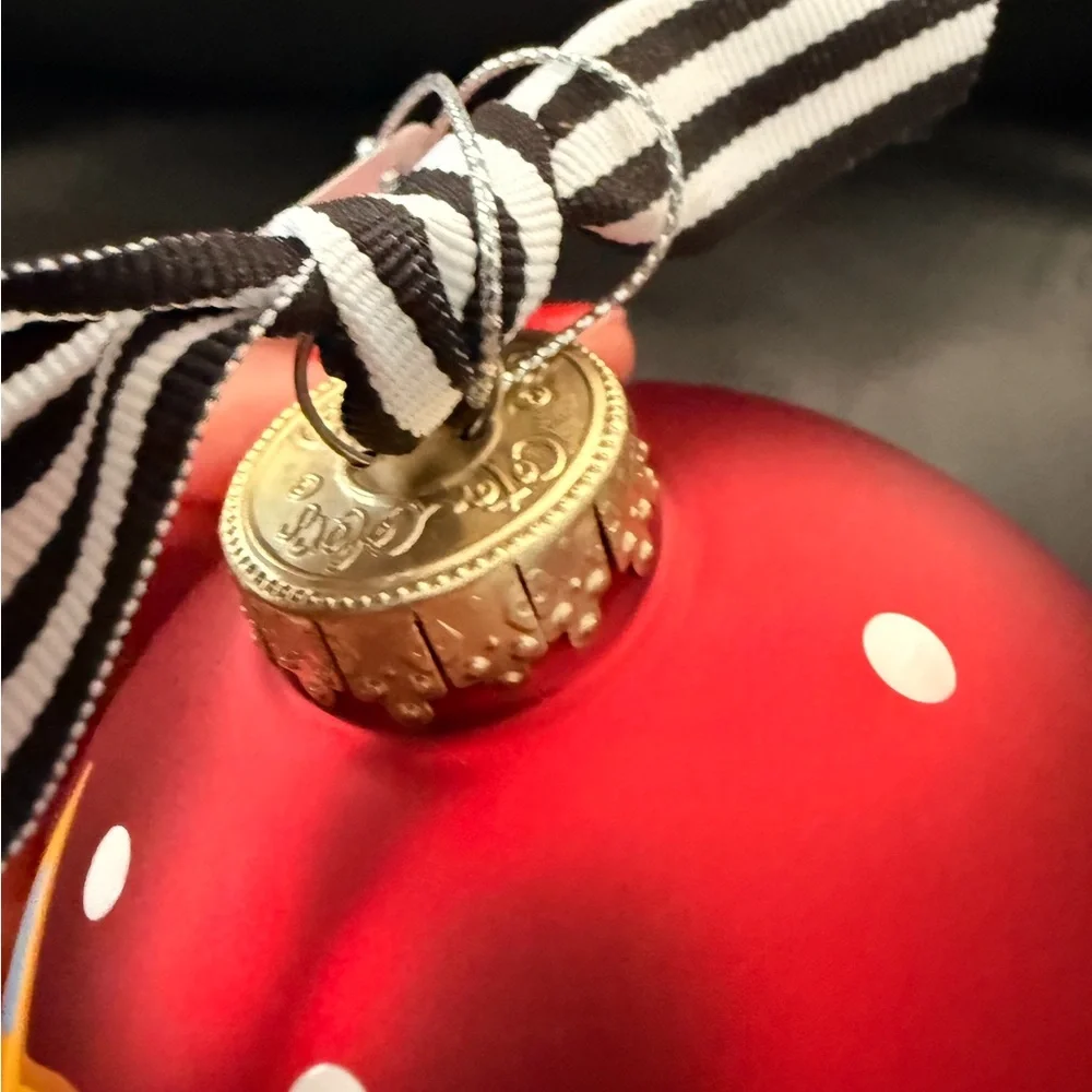 New Cotton colors Hand-Painted Cat Christmas Ornament Kitty – Meow! 5”